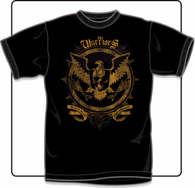 The Warriors Black, Broken And Blue T Shirt